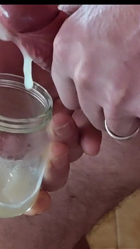 New Super Cumshot From Cicci77 and Pedro! as Always After a Long Masturbation the Sperm Is of Excellent Quality!