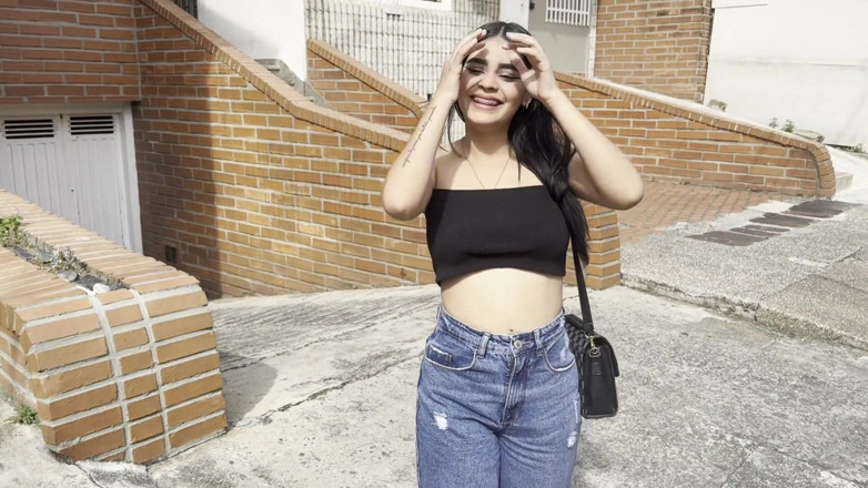 Latino_america24: I Take Home This 18 Year Old with Giant Tits