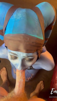 Pov: star wars twi'lek cosplay nghiệp dư đụ thô bạo