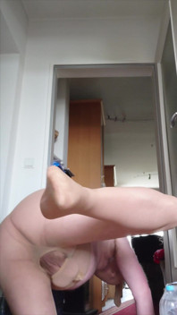 Vermaak Met Masturbatie in Panty's