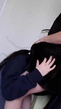 My Girlfriend Didn't Even Have Time to Undress After Her Business Trip, When I Immediately Dropped to My Knees in Front of Her