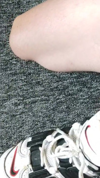 Cum in Nike Wearing a Mxhelmet
