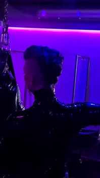 Fucking the suspended slave