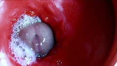 SEXY_GUYBEST: Mycket nära enorma strömmar av spermier i ett sött hål...