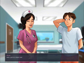 Cartoon Play: Summertime Saga part 59 - hospital pelatih blowjob terbaik jururawat