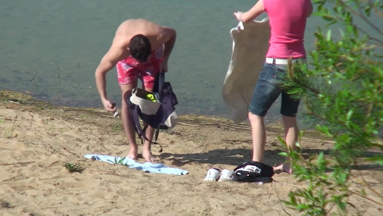 SEXUAL SIN: Couple Fucking Near the Shore of a Lake