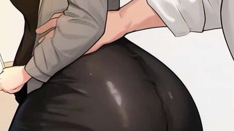 Aiwaifuloops: Waifu Sekreterare POV - Närbild, retas, Sock Pull och Naughty Play