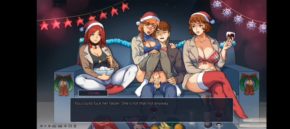 The anime king: Une demi-sœur offre le cadeau de Noël parfait