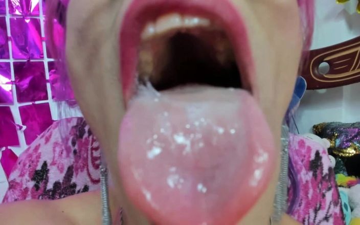 Ariana Unicorn: Double Cum on Dildo and Tits