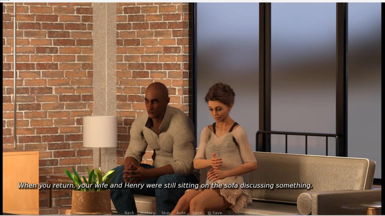 XXX Games Bunk: My Hotwife - Gameplay - Roleplay - Her First Role - Wife Handjob Pizza...