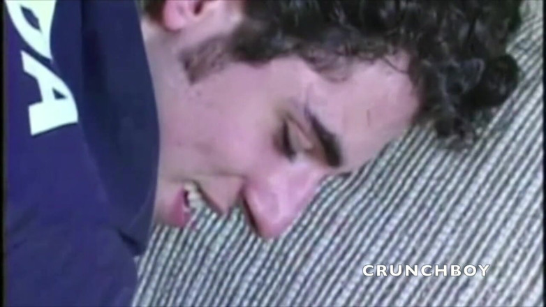 GAY VINTAGE PORN: Young straights have fun for the first time