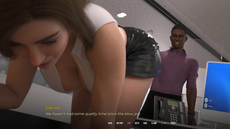 Dirty GamesXxX: W bezpieczeństwie gorąca żona nie może utrzymać zamkniętych nóg podczas pracy -...