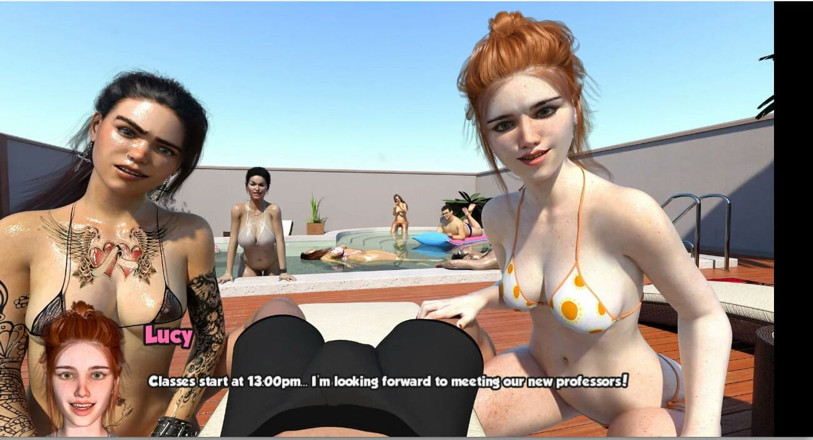 XXX Games Bunk: Area 69 - เกมเพลย์ - สวมบทบาท - ปาร์ตี้ริมสระน้ํา