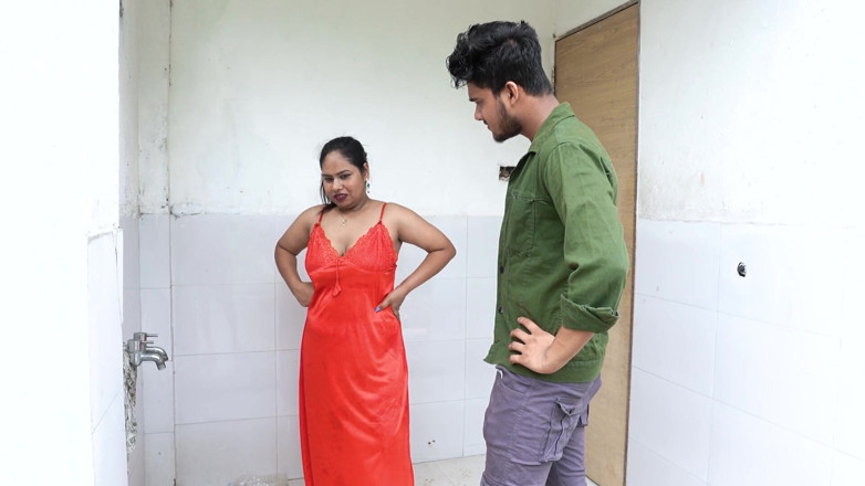 harry1: Indian Hot Wife Fucked with Plumber Gets Horny Watching Porn...