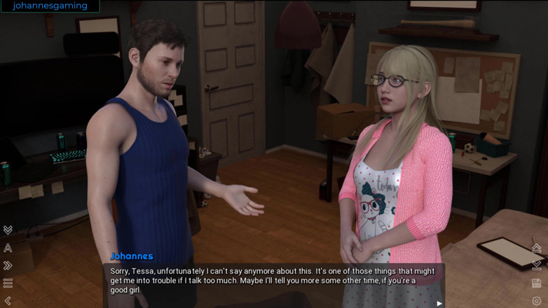 Johannes Gaming: No place like home - she wants me to pay her...