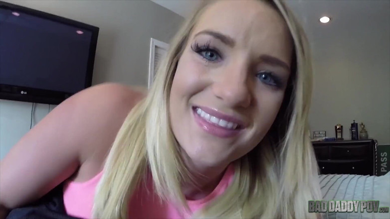 BadStepFamilyPov: Cali Carter quyến rũ cha dượng của cô ấy để đụ pov