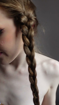 Ich Kääme Meine Haare Und Gebe Es Zöpfe