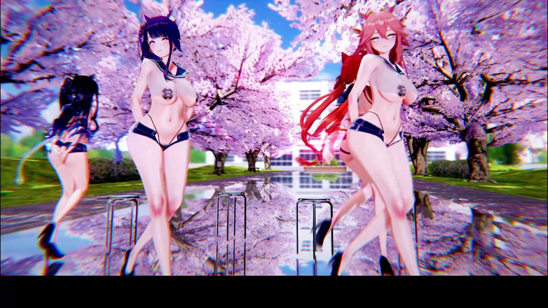 MikuMotion: [mmd] 롤린의 4인용 섹스 유니폼; 선원의 스타킹