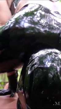 Shiny Latex Asses
