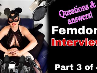 Training Zero: Femdom Q &amp; 3 wawancara