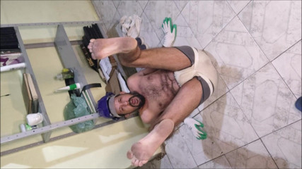 Stink HairyMale: Playing With Dirty Underwears