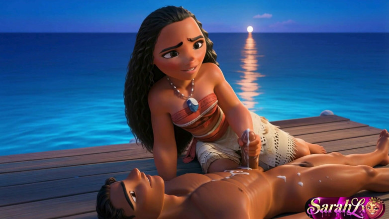Sarahlyx: Любовная история Moana - Ai Animation, АСМР