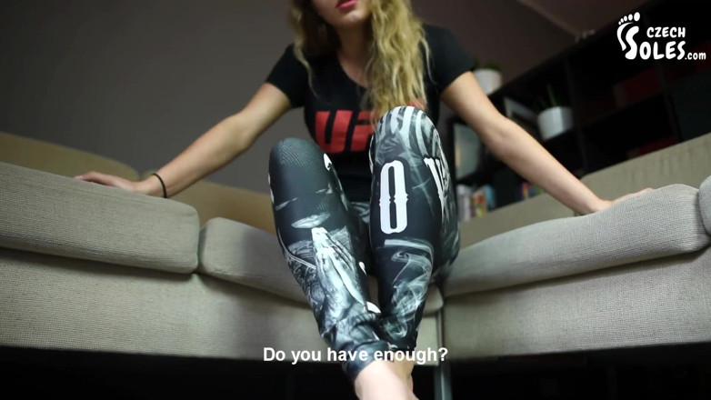 Czech Soles - foot fetish content: Verbal and foot humiliation and kicking your face, loser
