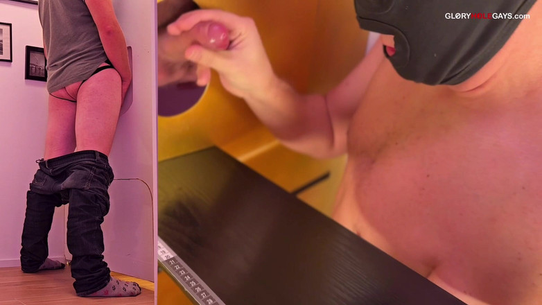GLORYHOLEGAYS: Pokus o rekord v Gloryhole Challenge - měřeno živě