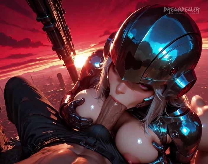 DreamDealer: Cyborgs oogst mijn sperma! - met Sound - Ai Generated