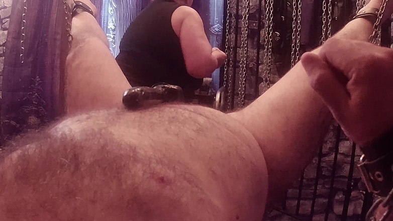 Aaexperiencesltd: Teil 2: - Domina satana &amp; satanas piggy-pegging-session.