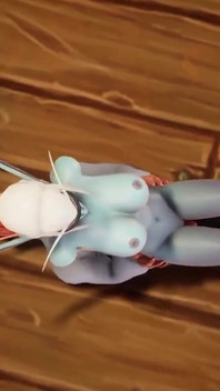 Elfo se folla al elfo nocturno con los ojos vendados en la cocina | Parodia pornoden