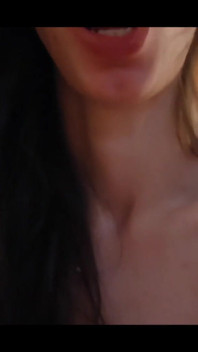 Cum in Mouth and on Tongue