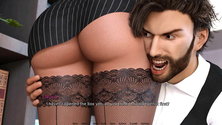Dirty GamesXxX: Laura lustvolle geheimnisse, verzweifelte hausfrau bekam ihre muschi vor ihrem...