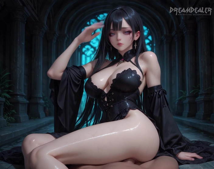 DreamDealer: Raven Mortis Instructs Me to Stay Still, Her Dark Magic...
