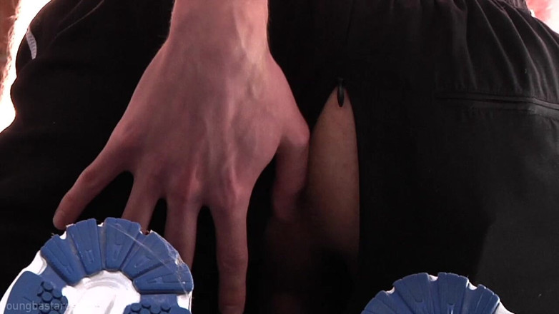 Young Bastards: Young Slut Sniffing Sox and Taking a Hard Fuck