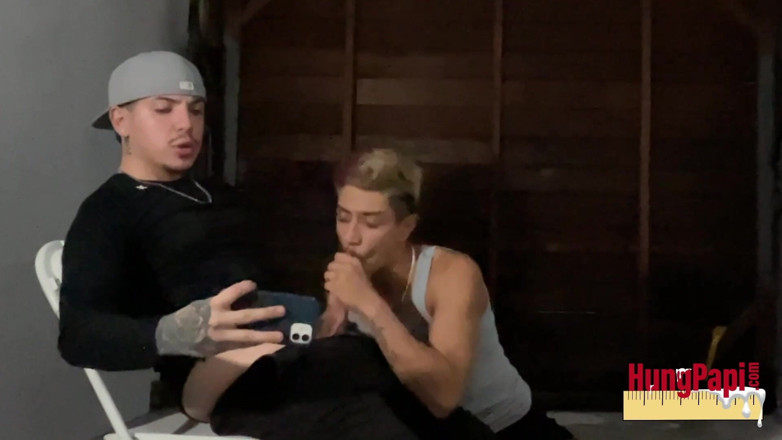 Hung Papi: Une Cholo Gay Suce Une Bite D’un Gang De Voyous