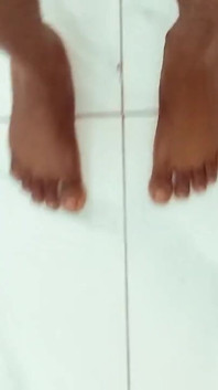 I Film My Feet Jerking off and Stick My Fingers up My Ass
