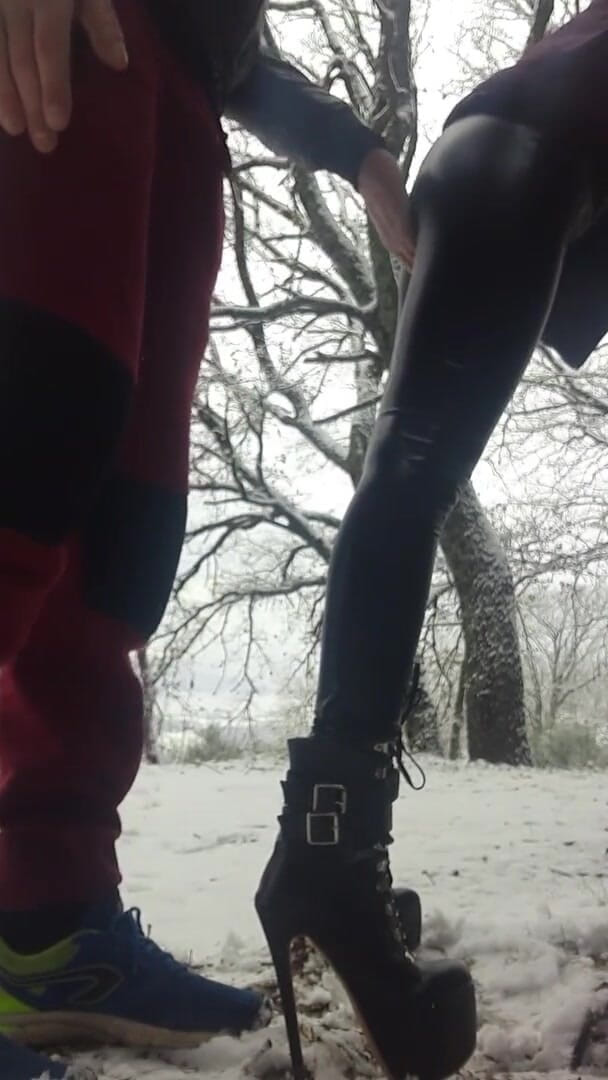 LauraOnHeels: Laura On Heels model 2021 video of standing fucking between the...