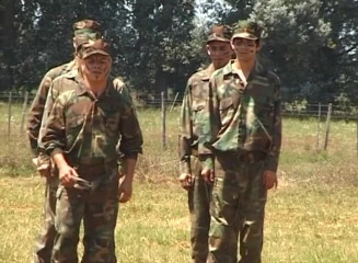 Bareback TV: Outdoor military orgy