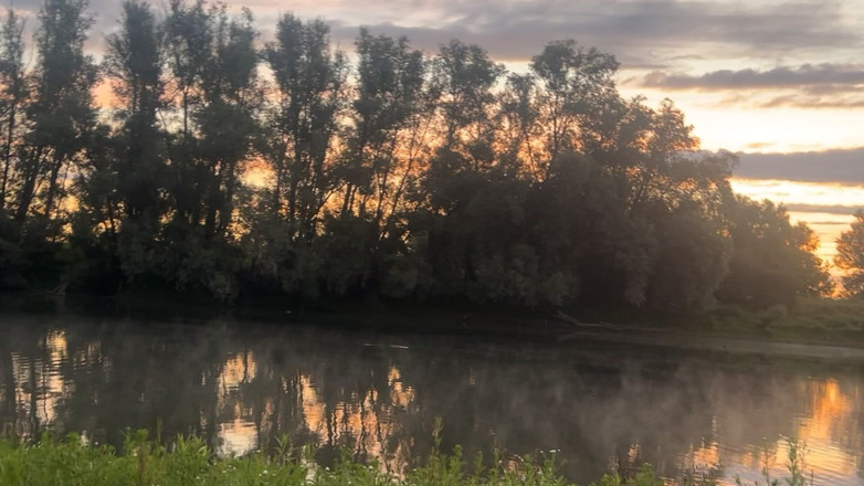 Riskiedik: Гра вранці на озері