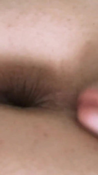 Cumming to anal hole