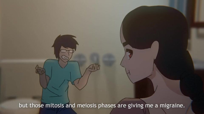 Desi hentai: 印度女大学生终于乱搞她的朋友（印地语音频）德西成人动漫