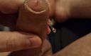 Philzstift: Masturbando mi pequeña polla sin cortar, juego de prepucio, pies.
