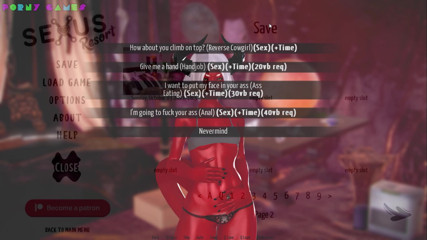 Porny Games: SexusResort v0.5.2 - Mais sexo com o succubus vermelho