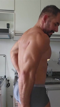 Giant Cock in Underwear