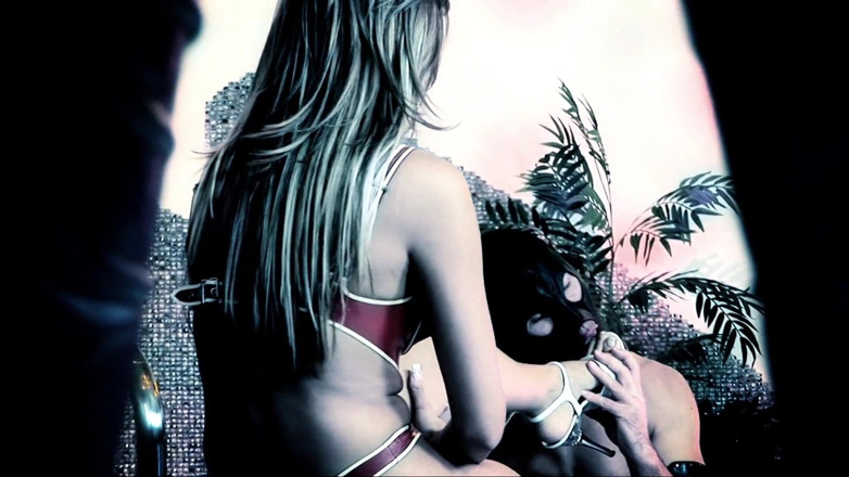 Babe Stars: Hot babes in kinky latex warm up with toys before...