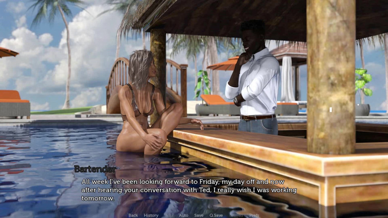 Dirty GamesXxX: Tacos: Gavat koca karısının havuz barında bacaklarını açıp amını açmasını...