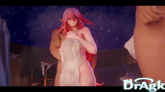 DrAgk: Yae miko lagi asik ngentot di onsen jepang - bokep hentai...