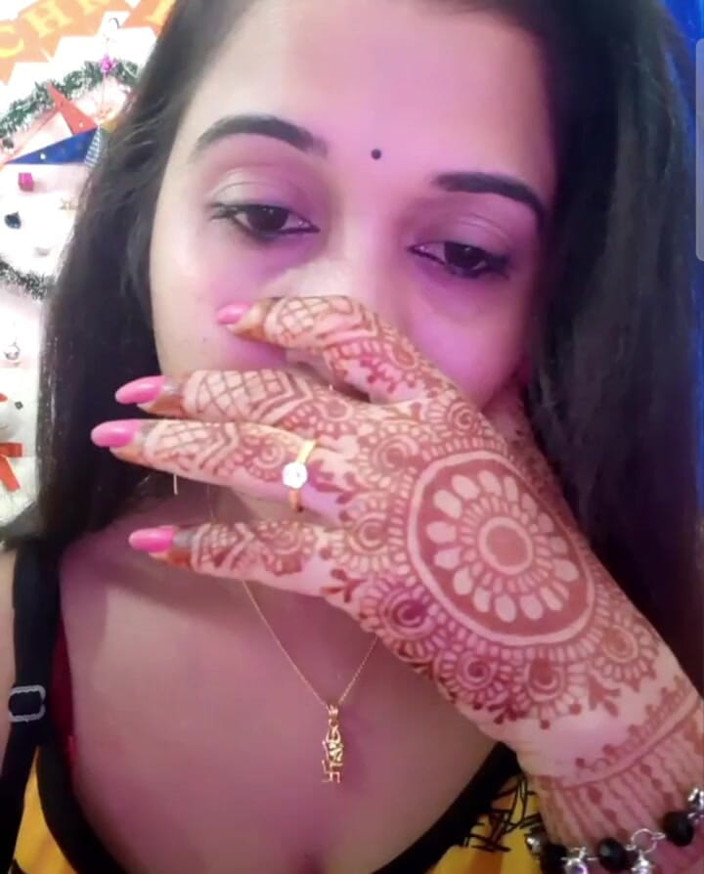 Kanchan devi: Smartes bhabi hartes muschi pumpen beim videoanruf