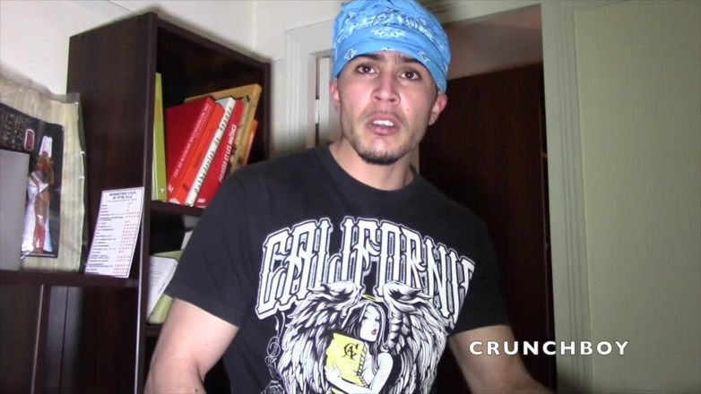 Crunch Boy: Справжній прямий араб відсмоктаний геєм